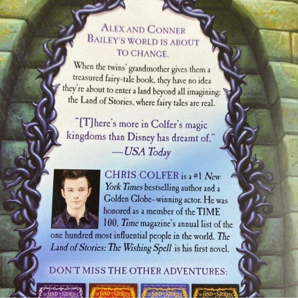 The Land of Stories: The Wishing Spell Book by Chris Colfer - Picture 3 of 11